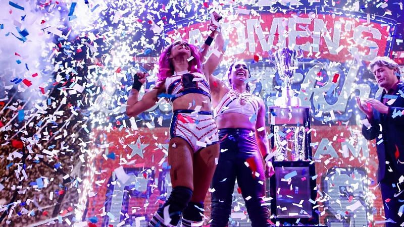 Dakota and Raquel win the first ever Dustin Rhodes Women's Tag Team Classic at NXT TakeOver Vengeance Day.